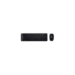 Logitech Wireless Combo MK220 teclado RF inalámbrico QWERTY Inglés Negro