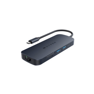 Targus HD4004GL hub de interfaz USB Tipo C 10000 Mbit/s Azul