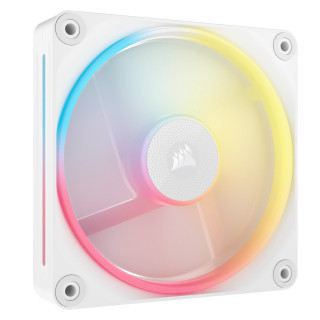 Corsair iCUE LINK LX120-R RGB Carcasa del ordenador Ventilador 12 cm Blanco 1 pieza(s)