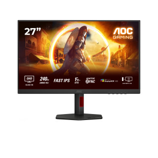 AOC G4 Q27G4ZR pantalla para PC 68,6 cm (27") 2560 x 1440 Pixeles Quad HD LED Negro, Rojo