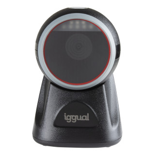 iggual L2DUSB-S-AX Lector de códigos de barras fijo 1D/2D CMOS Negro