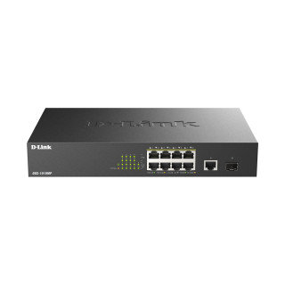 D-Link DGS-1010MP/E switch No administrado L2 Gigabit Ethernet (10/100/1000) Energía sobre Ethernet (PoE) 1U Negro