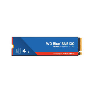 Western Digital WD Blue SN5100 4 TB M.2 PCI Express 4.0 NVMe QLC 3D NAND