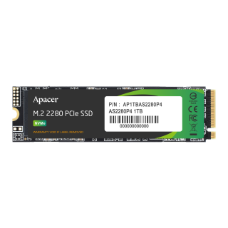 Apacer AS2280P4 M.2 PCIe Gen3 x4 1TB (PRODUCTO EN TIENDA)