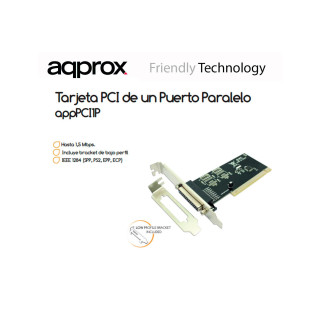 TARJETA PARALELO 1 PUERTO PCI APPROX APPPCI1P