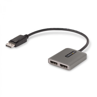 StarTech.com Hub MST de 2 Puertos DisplayPort 1.4 - Divisor Splitter DP para 2 Monitores - Adaptador DisplayPort a 2x...