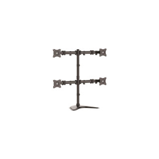 StarTech.com Base de Soporte Ajustable VESA para 4 Monitores de hasta 27 Pulgadas negro