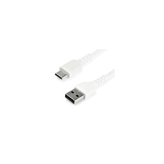 StarTech.com Cable usb 2.0 tipo-a macho a usb tipo-c macho 1m blanco RUSB2AC1MW