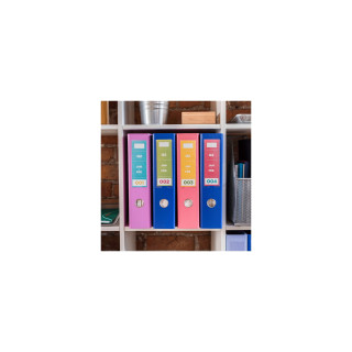 BROTHER cinta CZ para impresora de etiquetas Morado sobre blanco