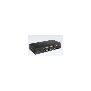 D-Link switch Gestionado 10G Ethernet (100/1000/10000) 1U Negro