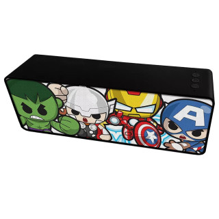 ERT Group Altavoz Bt stereo 2.1 portátil inalambrico 10W Avengers 005 Marvel Multicolor