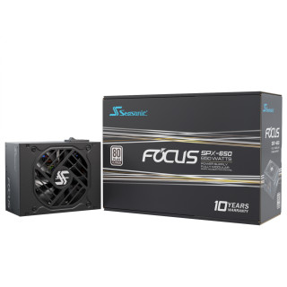 Seasonic FOCUS-SPX-650 unidad de fuente de alimentación 650 W 20+4 pin ATX CFX Negro