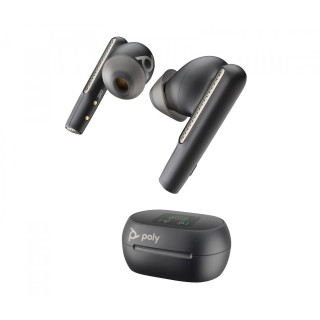 POLY Voyager Free 60+ UC Auriculares Inalámbrico Dentro de oído Llamadas/Música USB Tipo C Bluetooth Negro