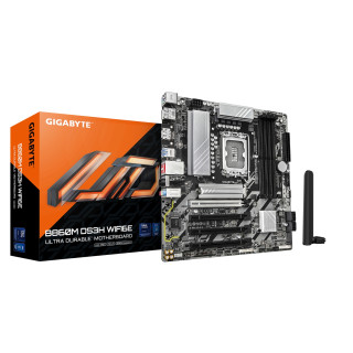 GIGABYTE B860M DS3H WIFI6E Placa base - CPUs Intel Core Ultra, VRM de 5+1+2+1 fases, hasta 9066MHz DDR5, 1xPCIe 5.0 +...