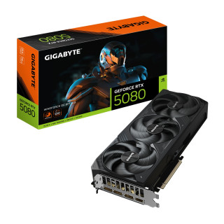 GIGABYTE GeForce RTX 5080 WINDFORCE OC SFF 16G Tarjeta Gráfica - 16GB GDDR7, 256 bits, PCI-E 5.0, 2670MHz Frecuencia...