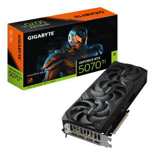 GIGABYTE GeForce RTX 5070 Ti WINDFORCE SFF 16G Tarjeta Gráfica - 16GB GDDR7, 256bit, PCI-E 5.0, 2452 MHz Frecuencia del