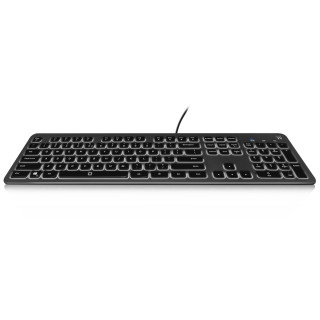Ewent EW3270 teclado Universal USB QWERTY Portugués Negro