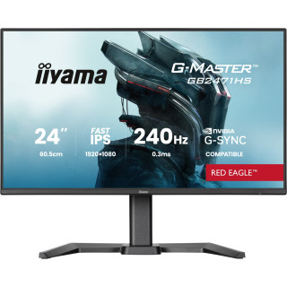 iiyama G-MASTER GB2471HS-B1 pantalla para PC 60,5 cm (23.8") 1920 x 1080 Pixeles Full HD Negro