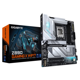 GIGABYTE Placa base Z890 GAMING X WIFI7 - Compatible con CPUs Intel Core Ultra (Serie 2), VRM de 16+1+2 fases, hasta...