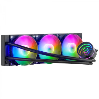 Mars Gaming ML-ONE360 Negro Refrigeración Líquida CPU TDP 550W Espejo Infinito 3 Ventiladores Silenciosos Multisocket...