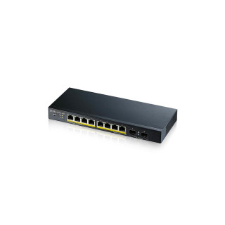 Zyxel GS1900-10HP Gestionado L2 Gigabit Ethernet (10/100/1000) Energía sobre Ethernet (PoE) Negro