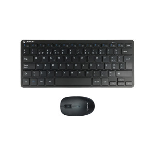 UNYKAch UK505448 teclado Ratón incluido RF inalámbrico QWERTY Portugués Negro