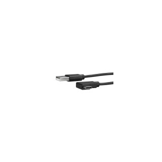 StarTech.com Cable de 1m USB-A a USB-C Acodado a la Derecha - Macho a Macho - Negro