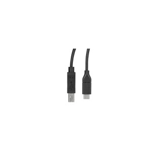 StarTech.com Cable de 50cm USB-C a USB-B de Impresora - Cable Adaptador negro