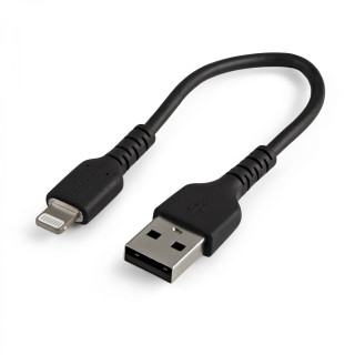 Cable StarTech.com usb tipo-a macho a lightning macho 0.15m negro RUSBLTMM15CMB