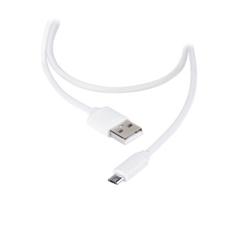 Vivanco Data cable usb 2.0 micro usb-b macho a usb tipo-a macho 1.2m blanco
