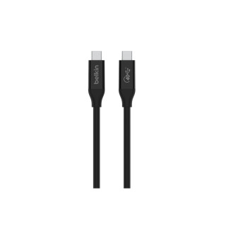 Belkin INZ001bt0.8MBK cable USB 0,8 m USB4 Gen 3x2 USB C Negro