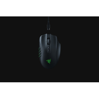 Razer Naga V2 Pro ratón mano derecha RF Wireless + Bluetooth + USB Type-C Í“ptico 30000 DPI