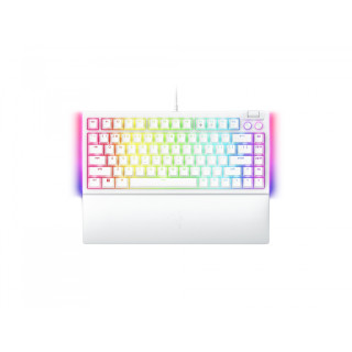 Razer BlackWidow V4 75% teclado USB QWERTY Inglés de EE. UU. Blanco