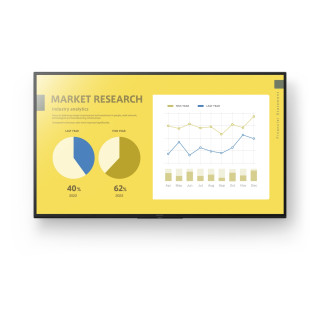 Sony FW-55EZ20L pantalla de señalización Pantalla plana para señalización digital 139,7 cm (55") LED Wifi 350 cd / m²...