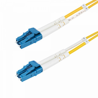StarTech.com Cable de Fibra Í“ptica Dúplex LC a LC (UPC) OS2 Monomodo de 1m - 9/125Âµm - 10G - Resistente a Dobleces -