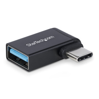 StarTech.com Adaptador Acodado USB-C a USB-A - USB Tipo C - Conversor Compacto USB Tipo C Macho a USB Hembra - Carcasa