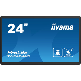 iiyama TW2424AS-B1 pantalla de señalización Pantalla plana para señalización digital 60,5 cm (23.8") Wifi 250 cd / m²...