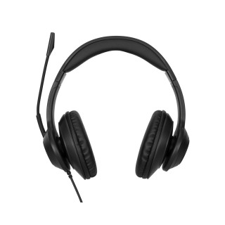 Targus AEH102GL auricular y casco Auriculares Alámbrico Diadema Llamadas/Música USB tipo A Negro