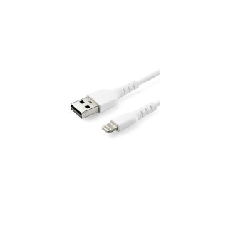 StarTech.com Cable de 2m Lightning a USB Tipo-A Certificado MFi - Blanco RUSBLTMM2M