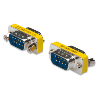 Adaptador ASSMANN Electronic D-Sub9 macho a macho Plata AK-610505-000-I