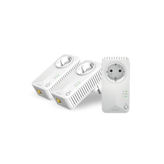 Strong Powerline 600 Triple Pack EU V2 600 Mbit/s Ethernet Blanco 3 pieza(s)
