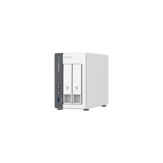 QNAP TS-216G servidor de almacenamiento NAS Torre Cortex-A Cortex-A55 4 GB Unidad de disco duro Blanco