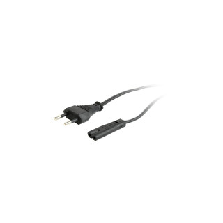 GEMBIRD PC-184-VDE CABLE DE ALIMENTACION EURO 2PIN C7 VDE 1.8METROS