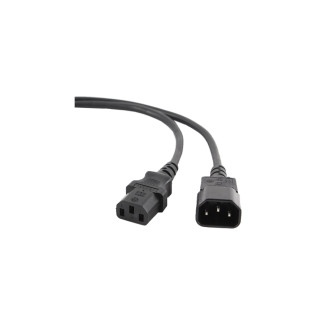 Gembird PC-189 cable de alimentación Negro C14 acoplador