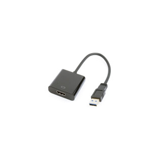 Gembird Adaptador gráfico USB Negro