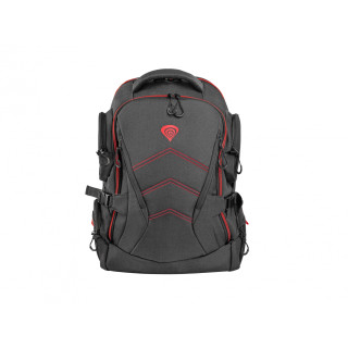 GENESIS Pallad 550 Mochila para portátil 17.3P Mochila Negro, Rojo