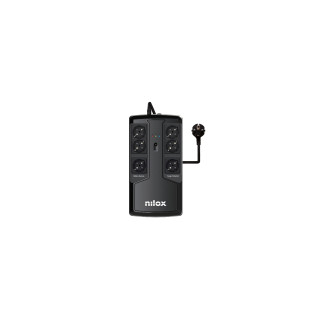 Nilox UPS OFFICE PREMIUM LINE INTERACTIVE 850 VA Negro