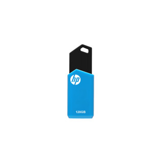 HP v150w unidad flash USB 128 GB USB tipo A 2.0 Negro, Azul