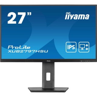 iiyama ProLite XUB2797HSU-B2 pantalla para PC 68,6 cm (27") 1920 x 1080 Pixeles Full HD LED Negro