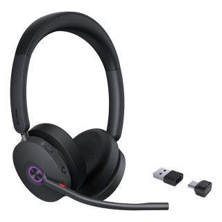 Yealink BH74 Teams USB-C/A Auriculares Inalámbrico Diadema Oficina/Centro de llamadas USB Type-C / USB Type-A Bluetooth